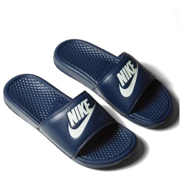 klapki NIKE BENASSI JDI 343880 403 r 46 GRANATOWE