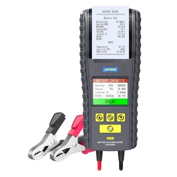TESTER DO BATERI AKUMULATORÓW 12v 24v Autool BT860