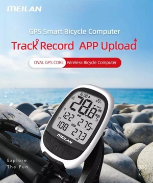 Meilan M2 licznik rowerowy komputer GPS Ant+ BT
