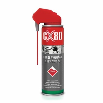 CX-80 PŁYN W SPRAYU KONSERWUJĄCO-NAPRAWCZY TEFLON DUO 250ML 187
