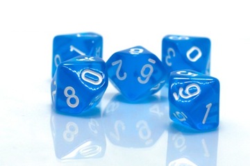 RPG DICE ДЕСЯТИСТОРОННИЕ КОСТИ D10 ICE