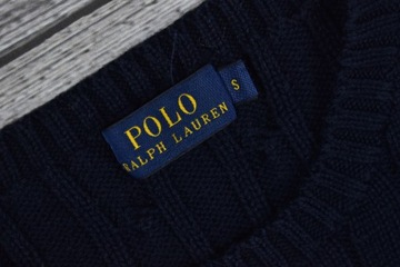 POLO RALPH LAUREN Sweter Warkocz Damski / S