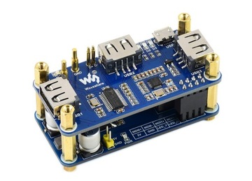 PoE Ethernet / USB HUB HAT for Raspberry Pi Zero