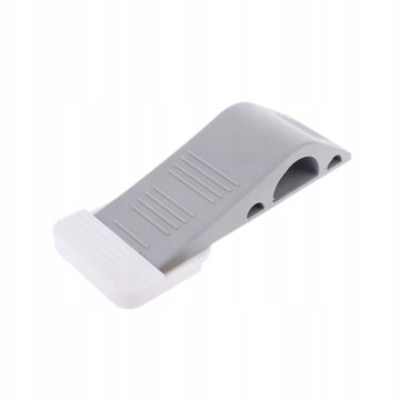 STOPER DO DRZWI KLIN ZABEZPIECZENIE ODBOJNIK BLOKADA z zawieszką szary