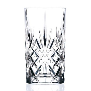 Zestaw szklanek wysokich 360 ml 6 szt Melodia RCR
