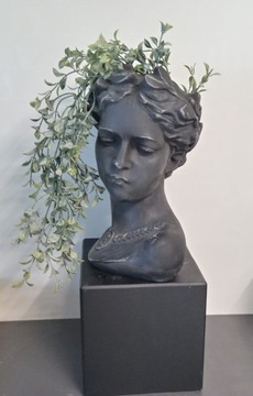 Головка вазона.В-26 см.Цвет: винтажный черный.