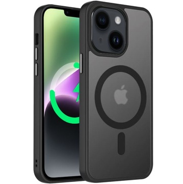 ETUI do APPLE IPHONE 14 MAGMAT MATOWE +SZKŁO