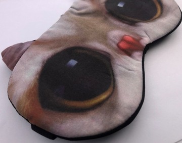 МАСКА ДЛЯ СПЯЩЕГО РЕЛАКСАЦИИ КОШКИ ДЛЯ ГЛАЗ ПУЗЫРЬЯ