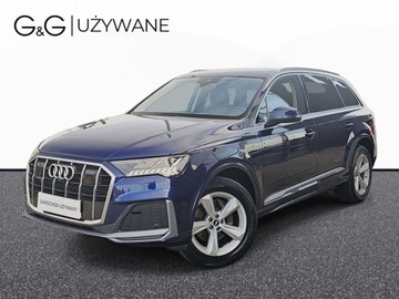 Audi Q7 II SUV Facelifting  3.0 45 TDI 231KM 2021 Audi Q7 Matrixy, aktywny tempomat, skretna tylna os, pneumatyka 3.0 231KM