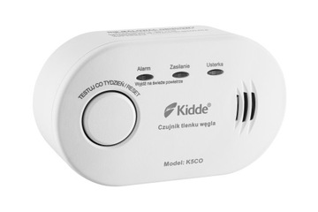 Czujnik tlenku węgla (czadu) KIDDE K5CO