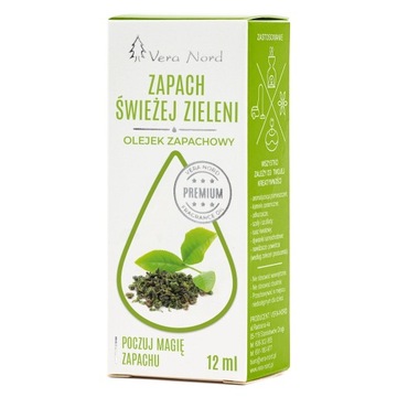 Olejek zapachowy 12 ml zapach świeżej zieleni