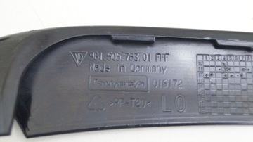 PORSCHE BOXER 981 50576301 LIŠTA NÁRAZNÍKU LEVÝ