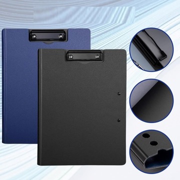 4X ПОРТАТИВНАЯ ПАПКА-ПЕРЕПАЛКА ЗАЖИМНАЯ ДОСКА ДЛЯ ДОКУМЕНТОВ, КРЫШКА ДЛЯ ЗАМЕТОК