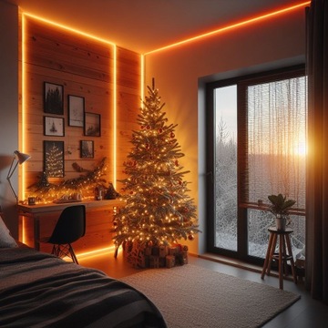 Taśma LED 20M RGB 5050 Bluetooth APLIKACJA PILOT MUZYKA ZESTAW 12V 30 LED/M