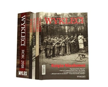 WYKLĘCI KWARTALNIK ROK 2018 4 NUMERY W ETUI NOWE