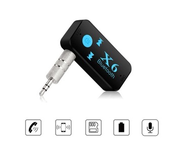 ЗВУКОВОЙ ПРИЕМНИК BLUETOOTH АДАПТЕР AUX MINI-JACK