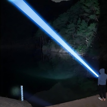 МОЩНЫЙ СВЕТОДИОДНЫЙ ФОНАРЬ С ЖК-ДИСПЛЕЕМ ZOOM, ПЕРЕЗАРЯЖАЕМЫЙ USB C SURVIVAL