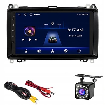 Radio samochodowe MERCEDES W245 W639 W906 SPRINTER VW CRAFTER 2-DIN