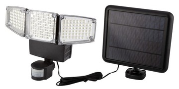 Lampa uliczna 10 W 1000 lm zasilanie solarne