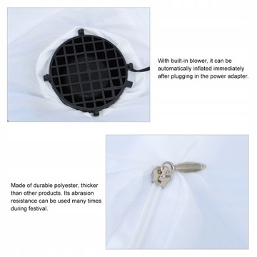 1 комплект надувных украшений пасхального кролика