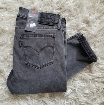 rurki LEVI'S 711 Skinny W24 L30 24x30 XXS PREMIUM