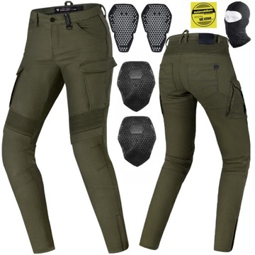 SPODNIE MOTOCYKLOWE | SHIMA GIRO 2.0 | DAMSKIE JEANSY + OCHRANIACZE GRATIS