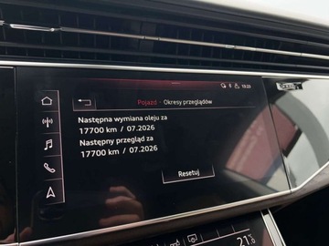 Audi Q8 SUV 3.0 50 TDI 286KM 2019 Audi Q8 Martix Led Panoramiczny dach Wentylowane fotele Pneumatyka Salon PL, zdjęcie 13