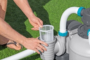 POMPA PIASKOWA DO BASENÓW FILTRUJĄCA 8327l/h BESTWAY 58499 + WĘŻE + ADAPTER
