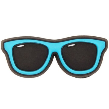 crocs jibbitz przypinka okulary pin ozdoba butów