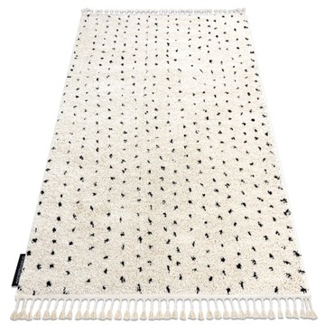 DYWAN BERBERYJSKI 80x150 KROPKI krem #GR4003