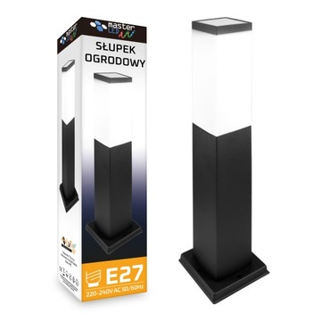Lampa LED Ogrodowa 45cm zewnętrzna słupek stojąca E27 LED
