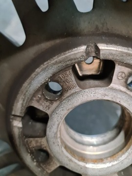 MERCEDES W223 MAYBACH ДИСКИ A2234014000 КОМПЛЕКТ