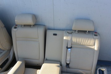 СИДЕНЬЕ СИДЕНЬЯ БЕЖЕВЫЙ КОМПЛЕКТ КОМФОРТ КОЖАНЫЙ С ПОДОГРЕВОМ BMW X5 E70 LIFT UK