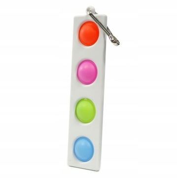 SIMPLE DIMPLE BRELOK ZAWIESZKA POP IT PUSH BUBBLE