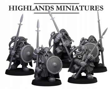 Dwarf Rangers x20 - Minifaktura