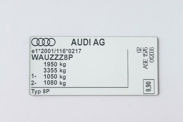 Табличка/наклейка на автомобиль