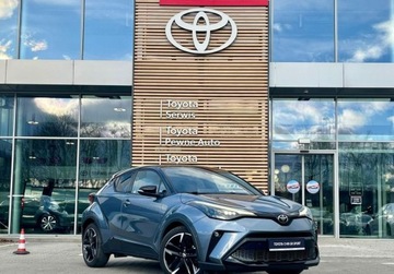Toyota C-HR I Crossover Facelifting 1.8 Hybrid 122KM 2022 Toyota C-HR C-HR GR Sport Vat Marza Salon PL Serwis ASO Apple Car Play