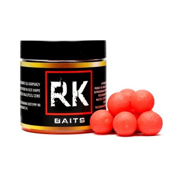 Kulki proteinowe RK Baits Krill Fluo Pop Up 15mm Haczykowe Pływające