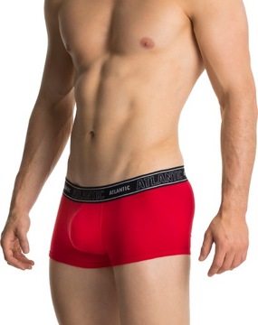 ATLANTIC SZORTY MĘSKIE PUSH-UP MAGIC POCKET BOKSERKI CZERWONE *L*