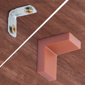 4 x МЕБЕЛЬ УГЛОВАЯ КОМБИНИРОВАННАЯ КОМАНДОРЕК ТЕМНЫЙ ДУБ