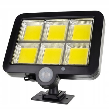 MOCNA LAMPA SOLARNA LED COB CZUJNIK ZMIERZCHU