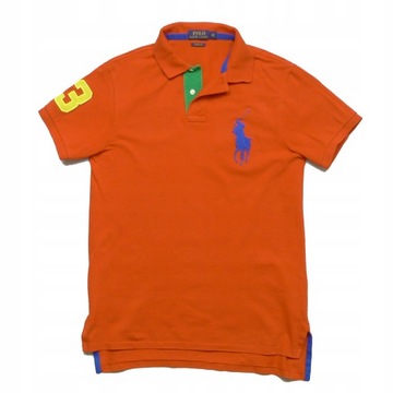 162 POLO RALPH LAUREN CUSTOM FIT KOSZULKA POLO MĘSKA M