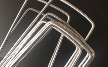 ШПИЛЬКИ ЯКОРНЫЕ ШТИФТЫ МЕТАЛЛИЧЕСКИЕ ШАРИКИ ДЛЯ АГРО ТКАНИ АГРО НЕТКАНАЯ ТКАНЬ 3х15см 20шт