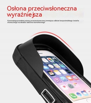 Wodoodporny uchwyt na telefon do roweru