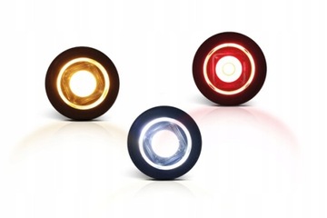 OBRYSÓWKA, OCZKO, LAMPA FT-074 CZERWONA