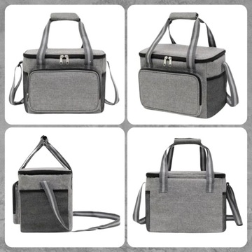 ТЕРМАЛЬНАЯ ПЛЯЖНАЯ СУМКА ДЛЯ ПИКНИКА БОЛЬШОЙ ХОЛОДИЛЬНИК ДЛЯ ЕДЫ НАПИТКИ ЛАНЧ-БОКС