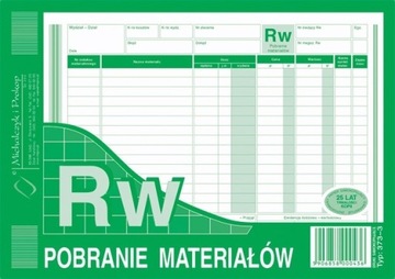 DRUK 373-3 RW POBRANIE MATERIAŁÓW A5 MICHALCZYK