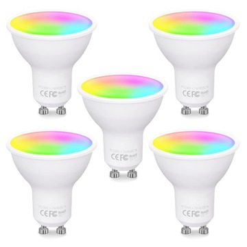 ALEXA smart bulb FITOP ŻARÓWKA LED GU10 5 SZT 4,7W
