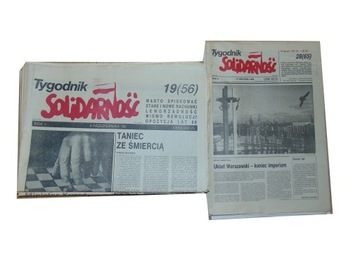 TYGODNIK SOLIDARNOŚĆ zestaw 29 numerów z 1989r