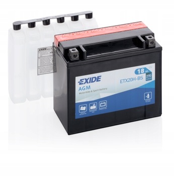 AKUMULATOR EXIDE YTX20H-BS 12V 18Ah 270A L+